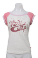 #041 Roxy T-shirt White | c. 204 | Size 8