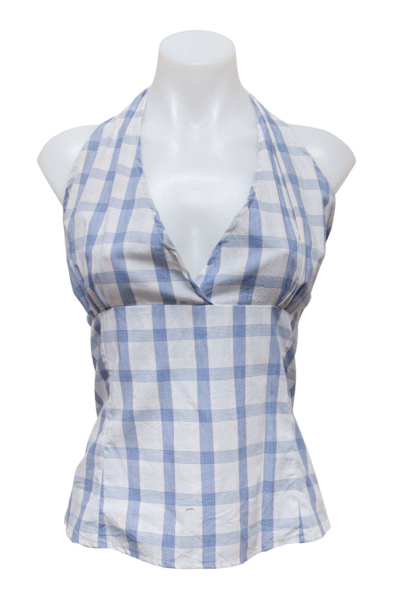 # Halter Top Blue | c. 189 | Size 6/8