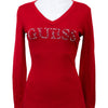 #101 Guess T-shirt Red | c. 207 | Size 8