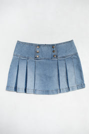 #149 Mudd Mini Skirt Blue | c. 190 | Size 8