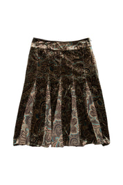 #095 Anne Taylor Loft Long Skirt Brown | c. 213 | Size 6