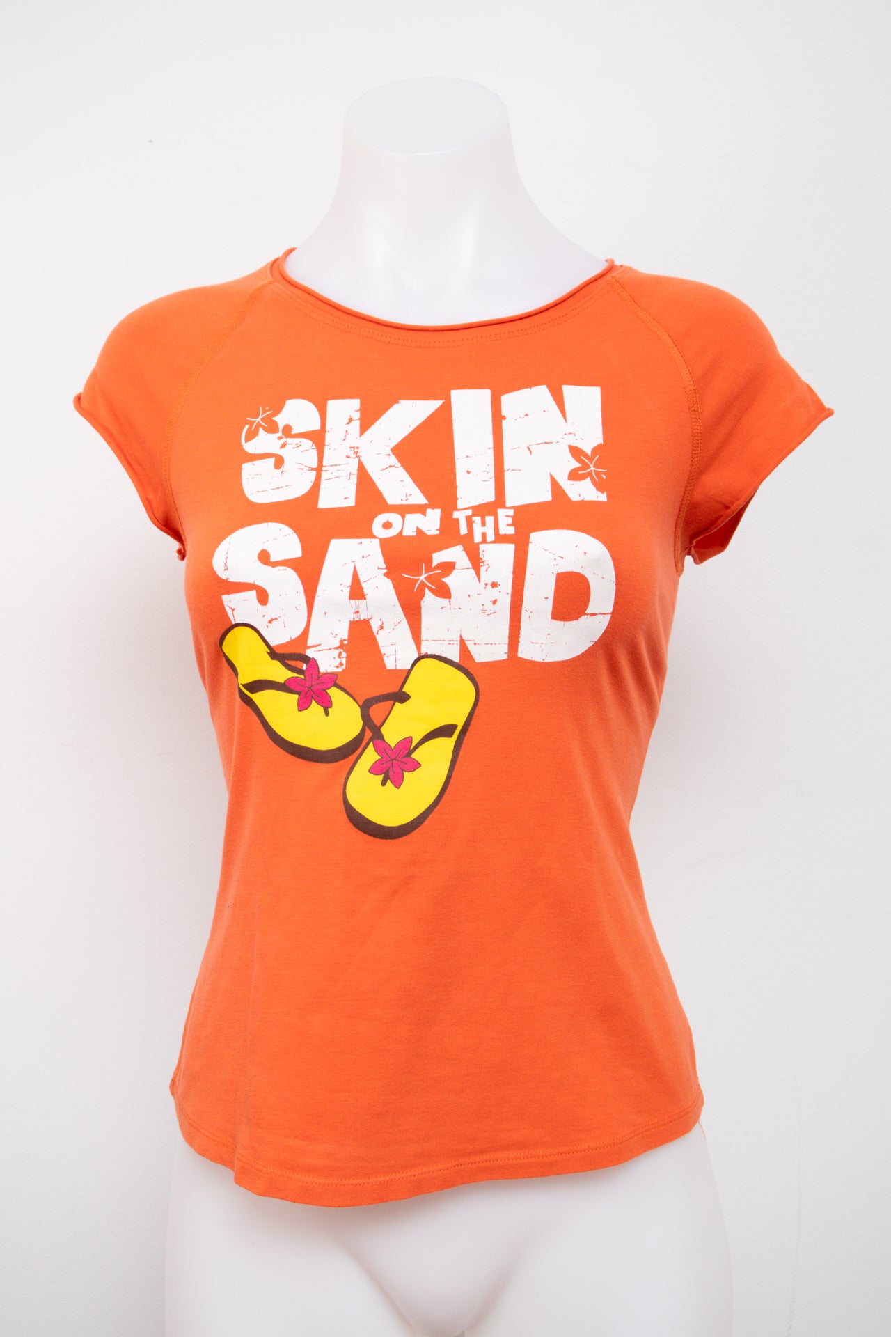 #165 Bsk T-shirt Orange | c. 206 | Size 8