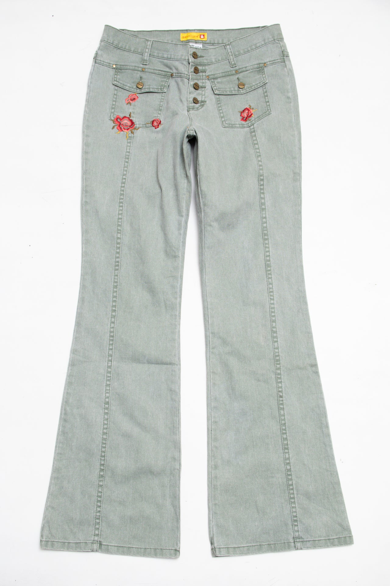 #011 Gasoline Pants Blue | c. 206 | Size 10
