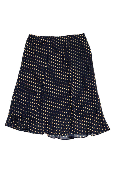 #139 Long Skirt Navy | c. 208 | Size 14
