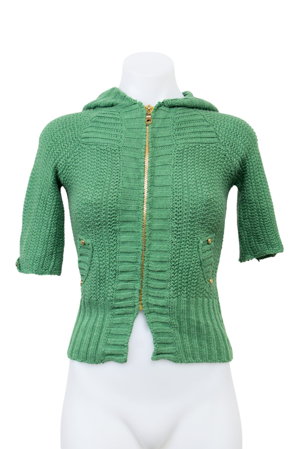 #112 Belle Du Jour Camisole Top Green | c. 207 | Size 8
