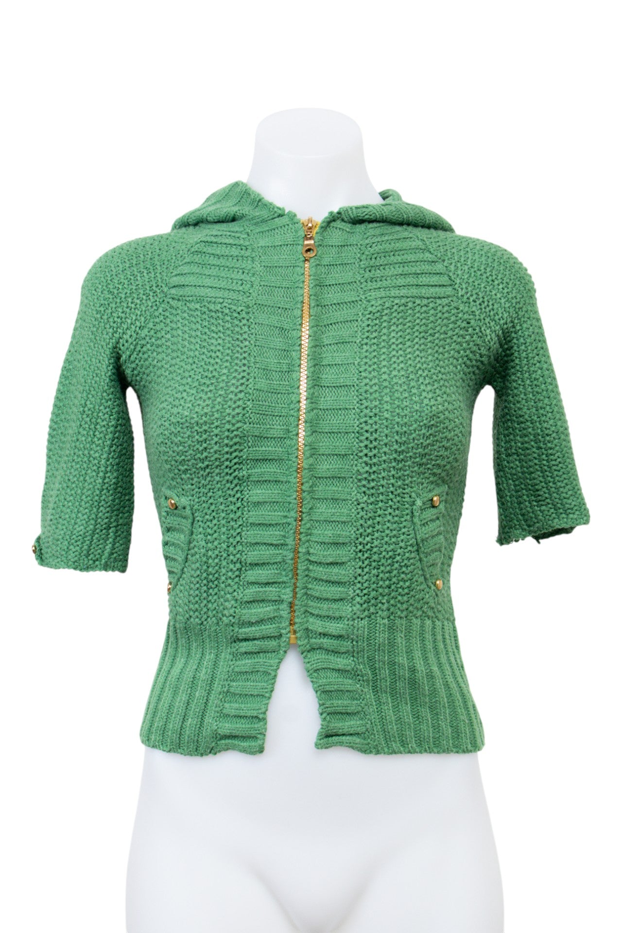 #112 Belle Du Jour Camisole Top Green | c. 207 | Size 8
