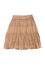 #150 Forbidden Heartbreaker Skirt Beige | c. 193 | Size 14/16
