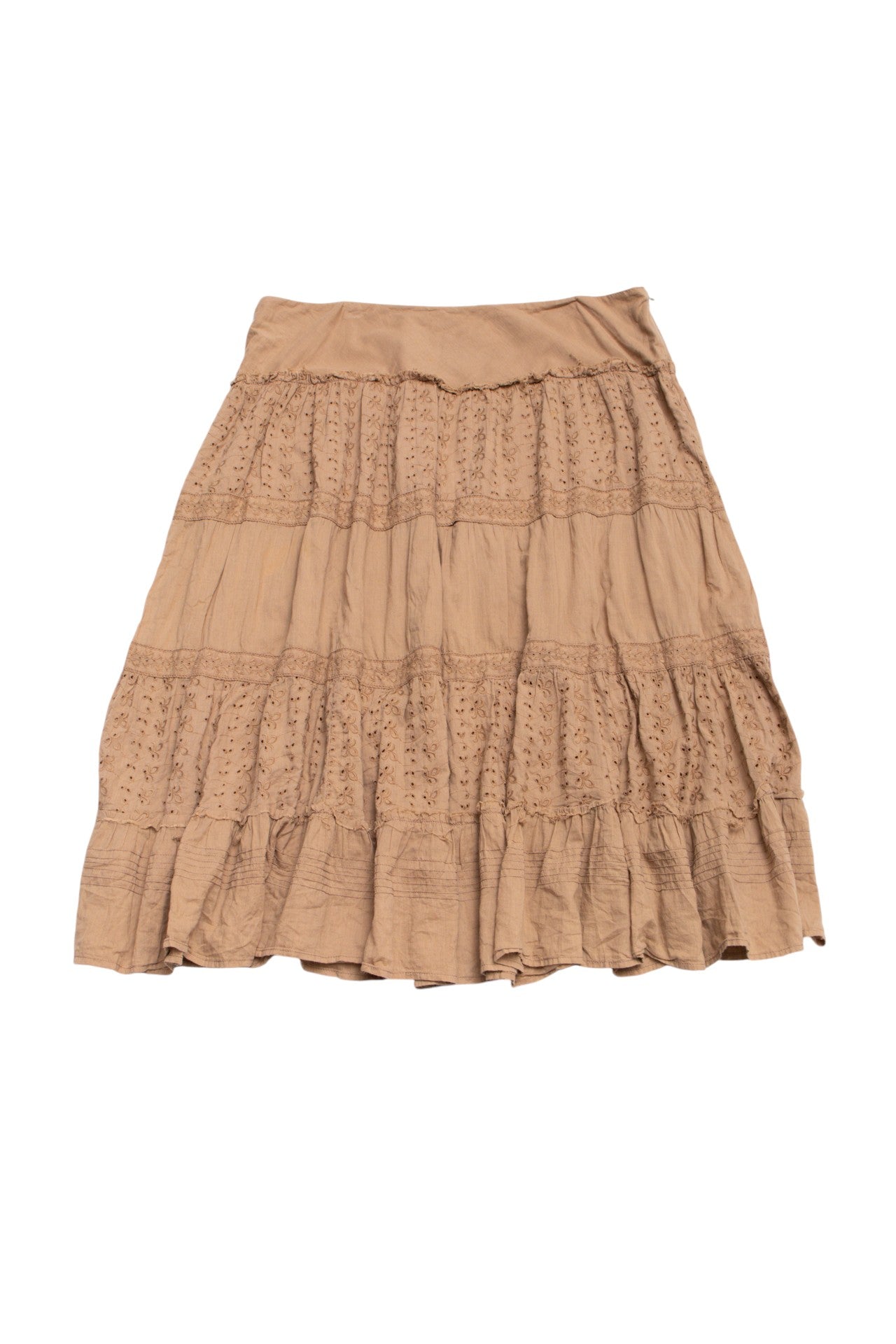 # Forbidden Heartbreaker Skirt Beige | c. 193 | Size 14/16