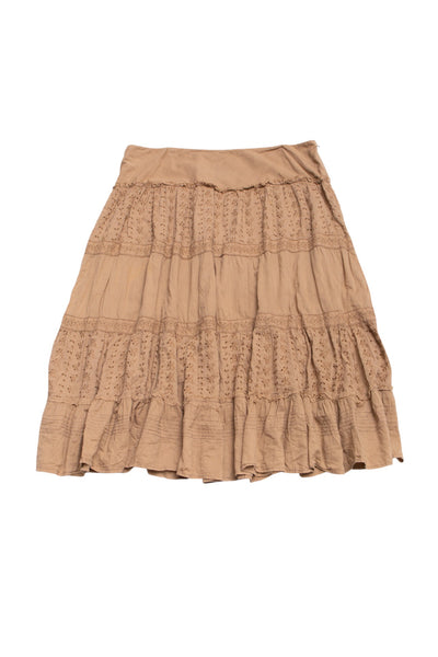 # Forbidden Heartbreaker Skirt Beige | c. 193 | Size 14/16