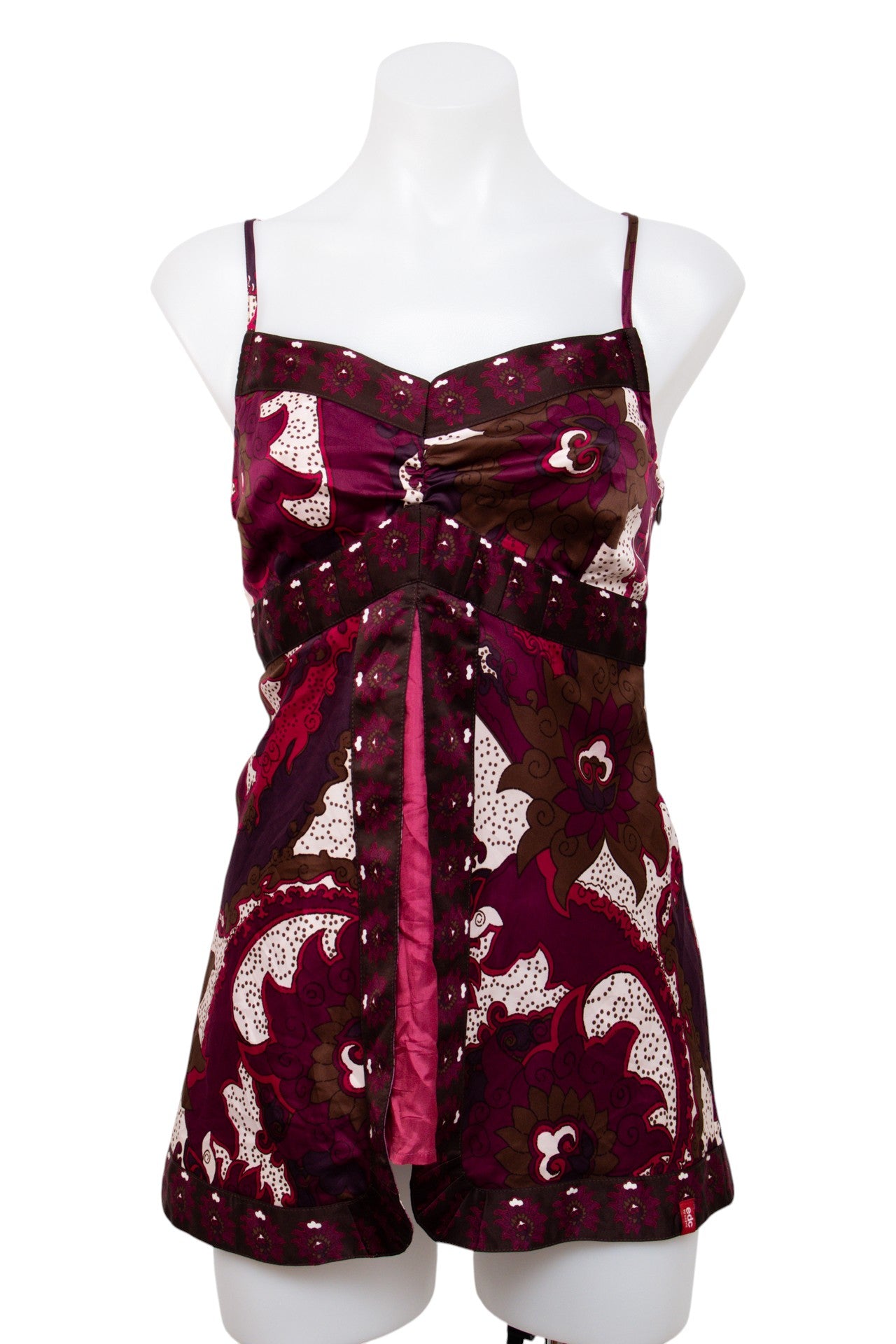 #129 Edc By Esprit Cami Top Purple | c. 206 | Size 8