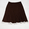 #151 B. Moss Skirt Brown | c. 197 | Size 10