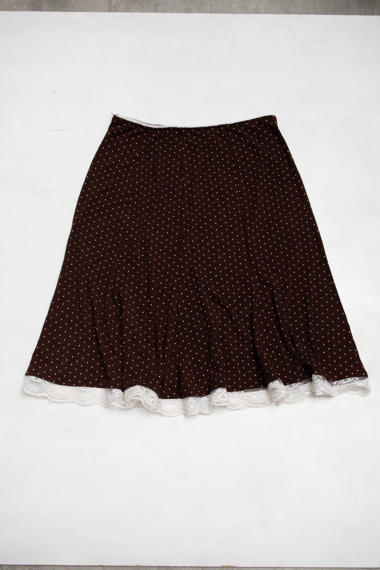 #151 B. Moss Skirt Brown | c. 197 | Size 10