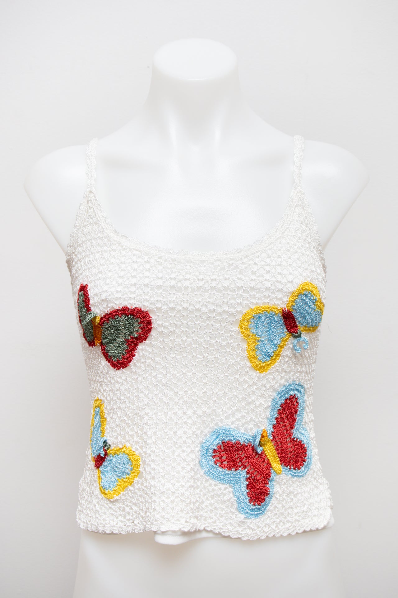 #12 Peace & Love Cami Top White | c. 192 | Size 8