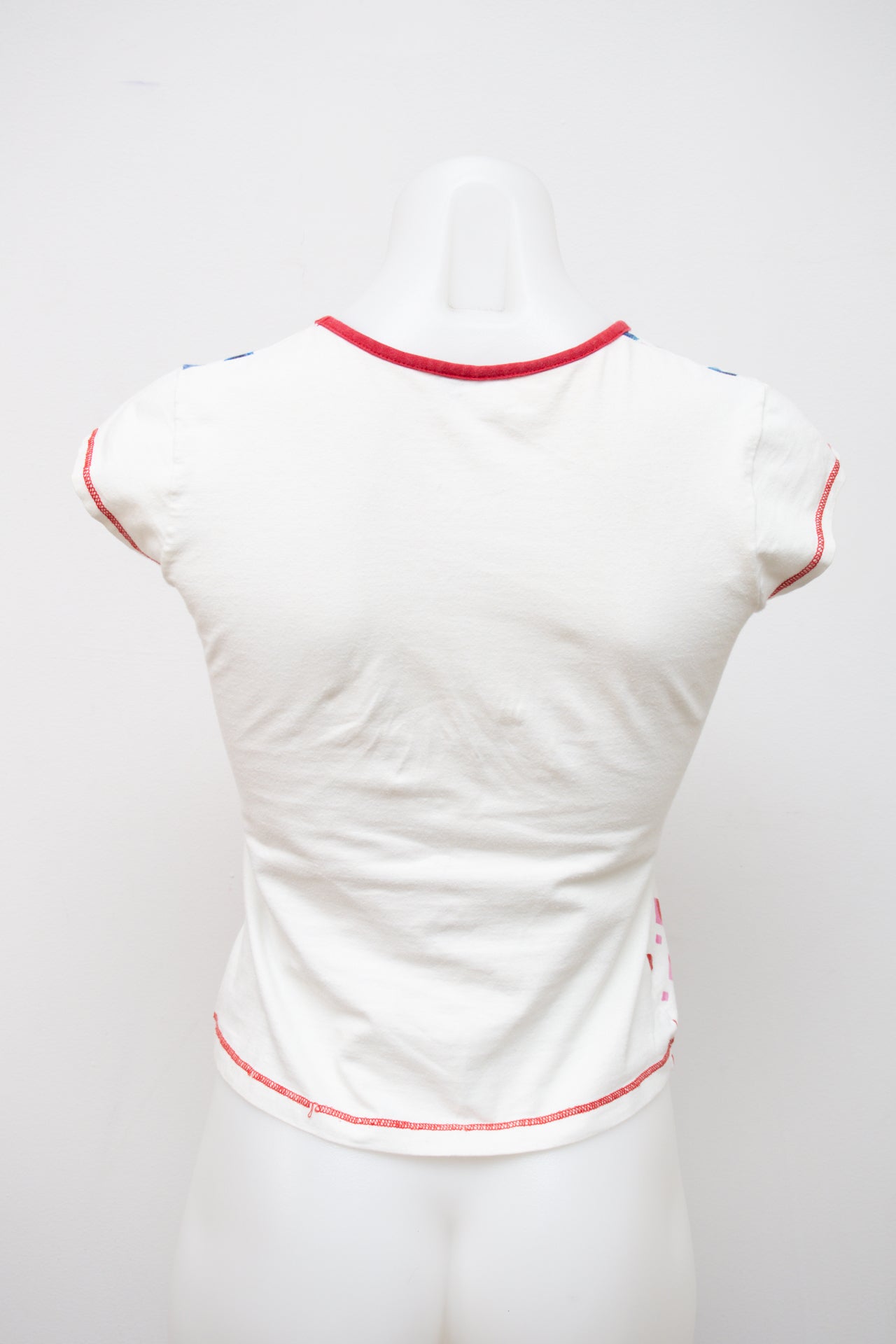 #085 Zara T-shirt White | c. 202 | Size 8