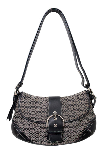 #216 Coach Shoulder Bag Black | c. 204 | Size