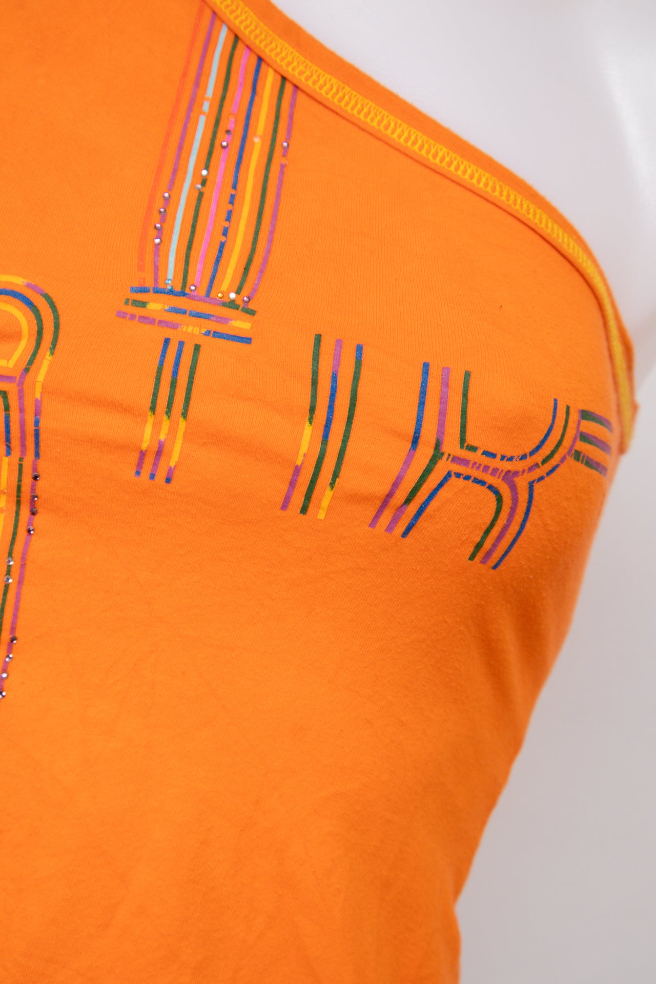 #005 Batik Camisole Top Orange | c. 199 | Size 8