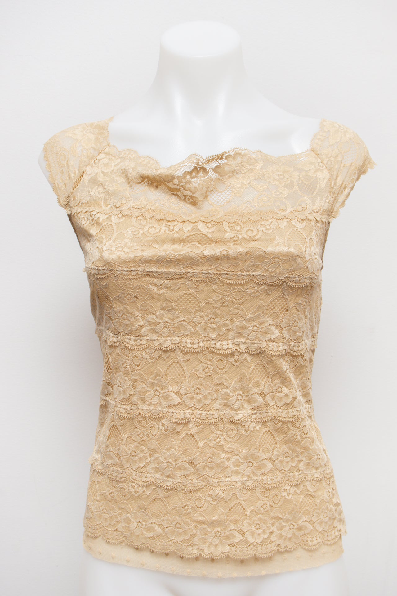 #104 The Limited Stretch Cami Top Beige | c. 185 | Size 10