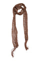 #195 Scarf Brown | c. 204 | Size