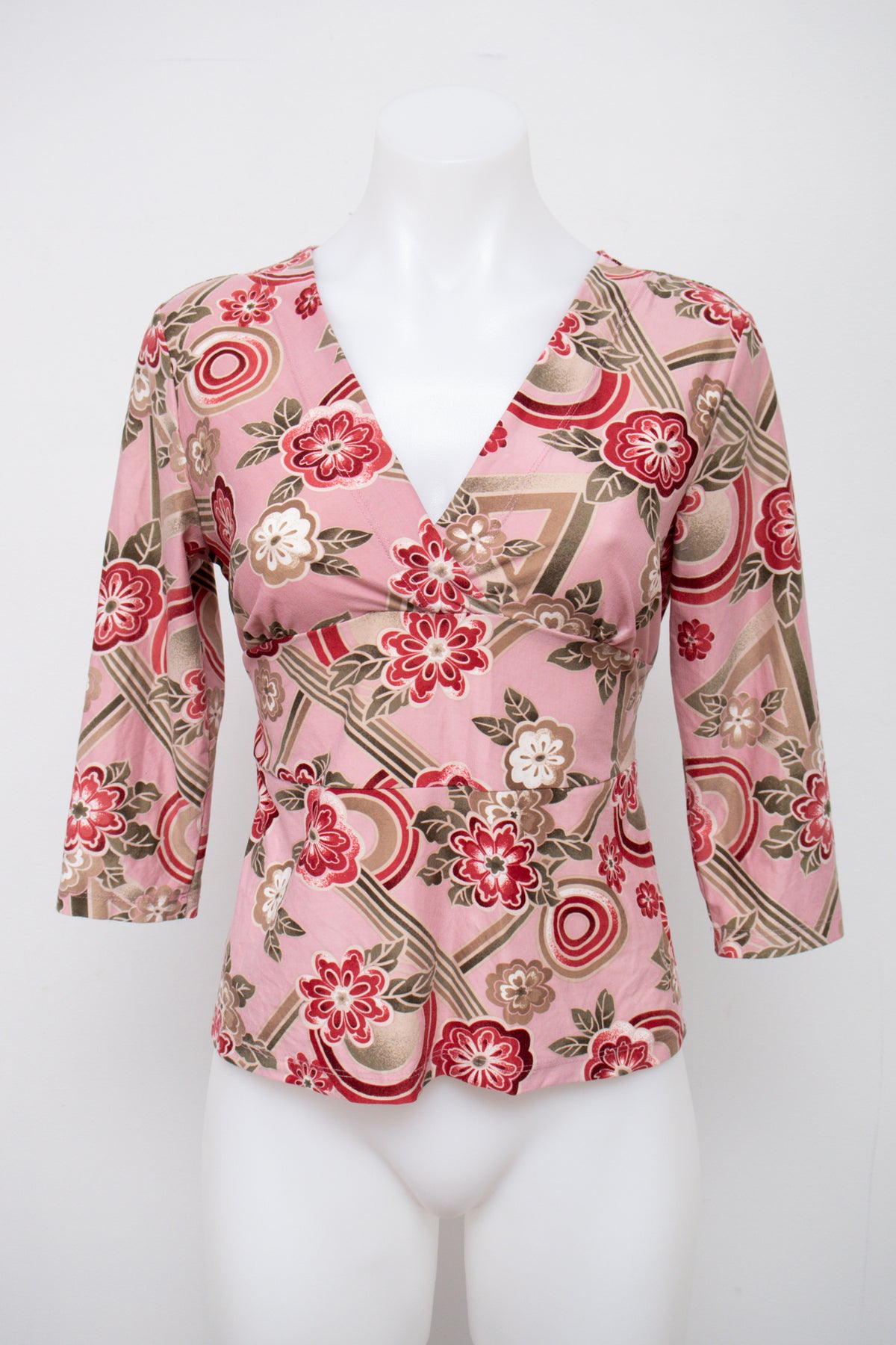 #037 Xhilaration Short Sleeve Pink | c. 209 | Size 10