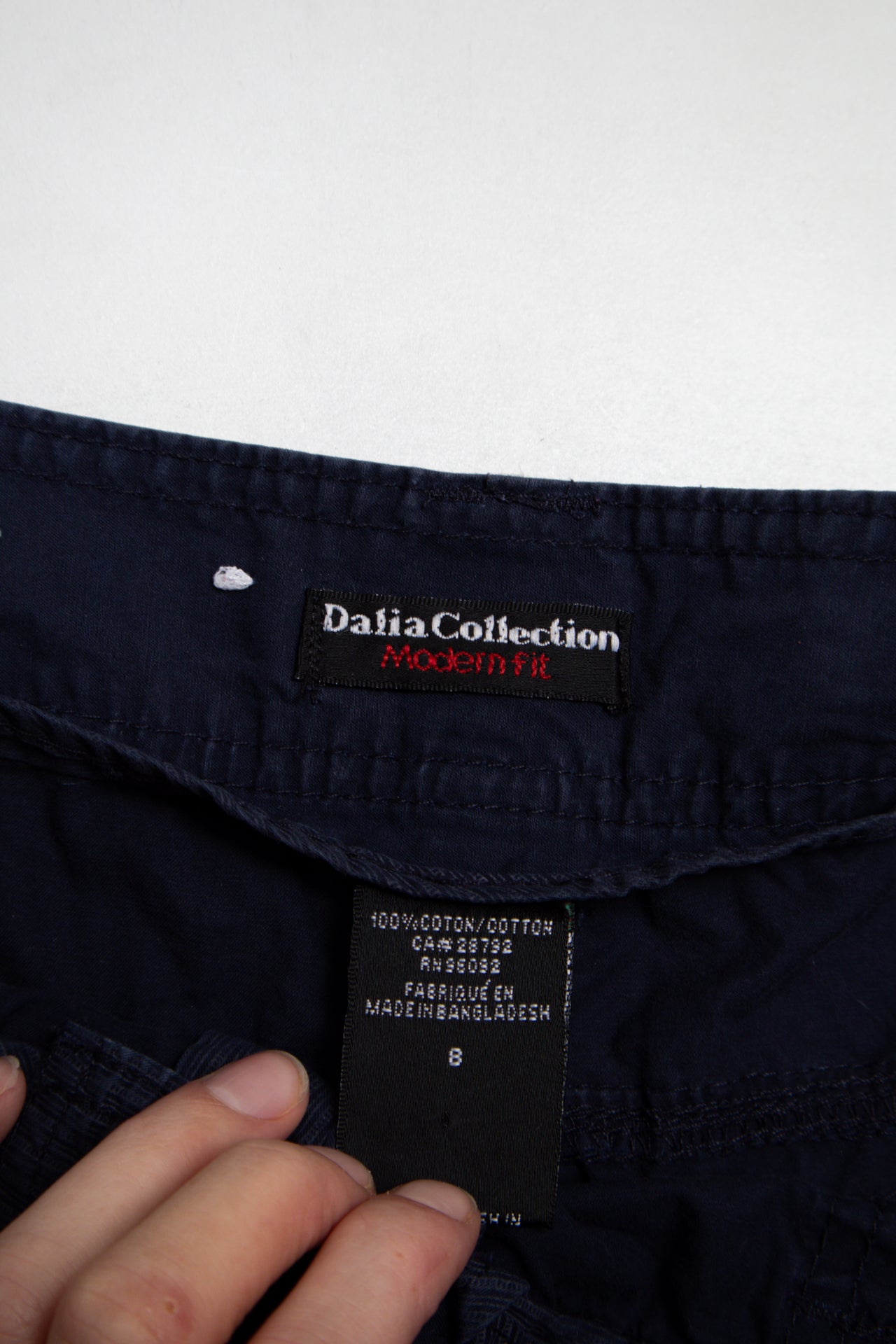 #128 Dalia Collection Shorts Navy | c. 189 | Size 8