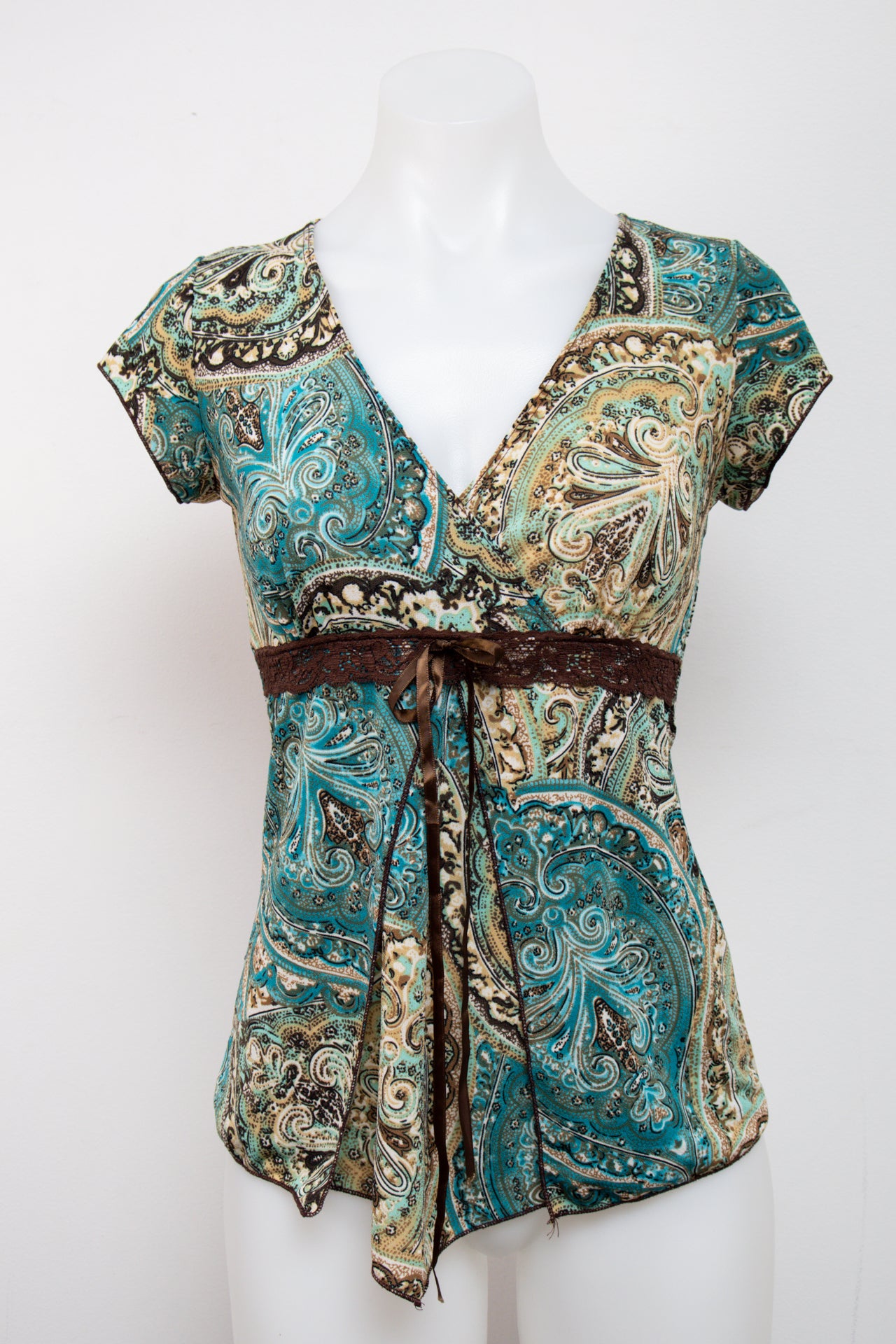 #148 Agenda Camisole Top Blue | c. 206 | Size 8