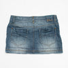 #073 Billabong Mini Skirt Blue | c. 204 | Size 8