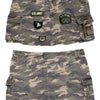 #166 Zoey Beth Mini Skirt Green | c. 200 | Size 12