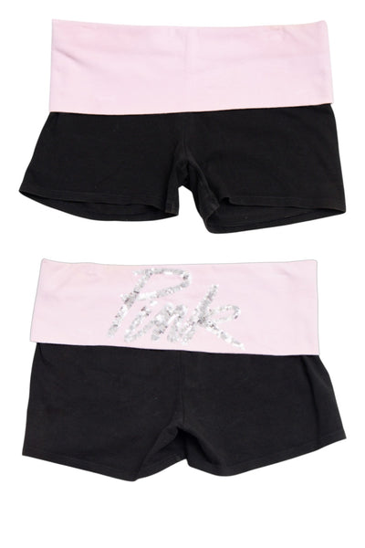 #149 Victoria's Secret Pink Shorts Black | c. 203 | Size 8