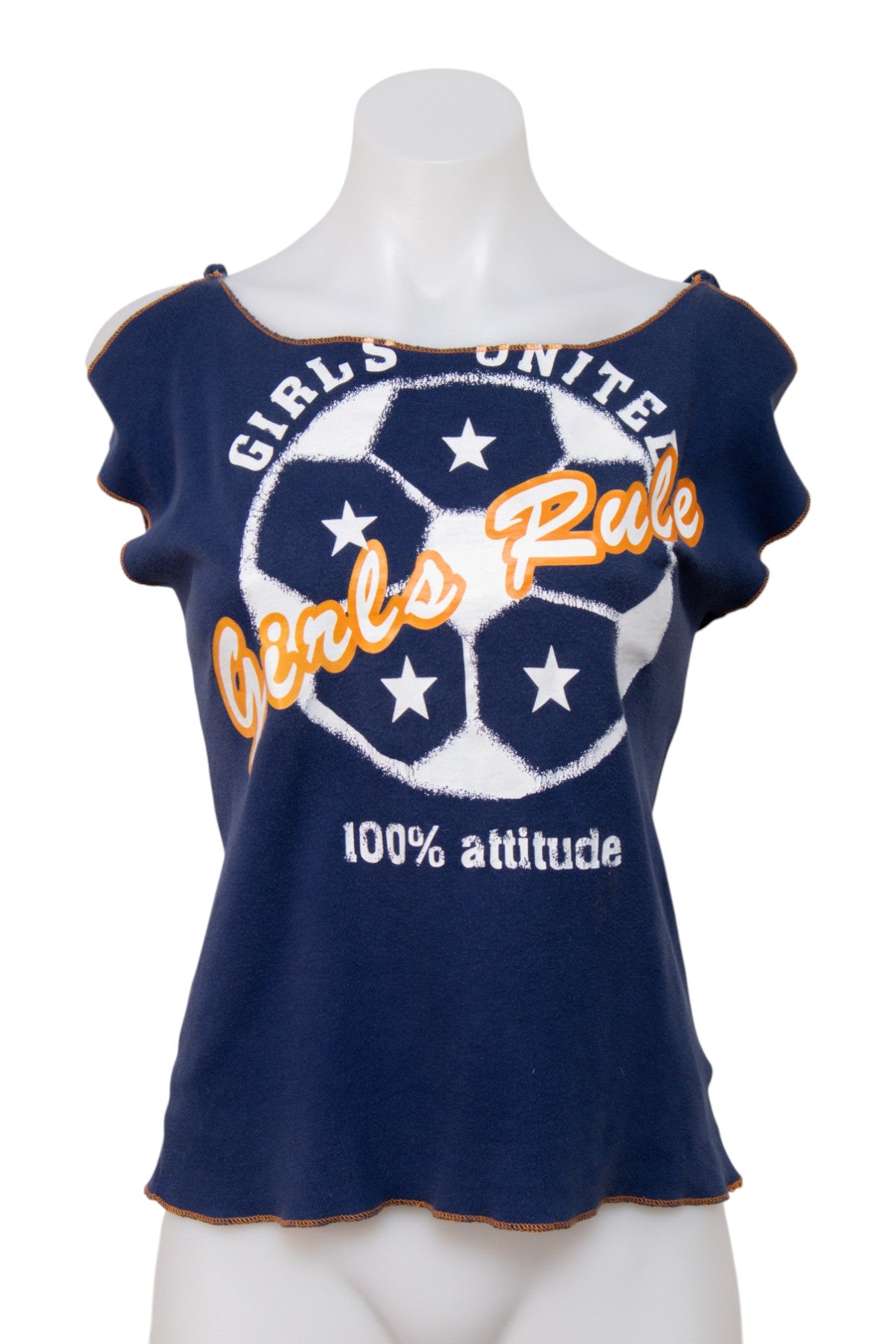 #165 Tammy Baby Tee Navy | c. 211 | Size 8