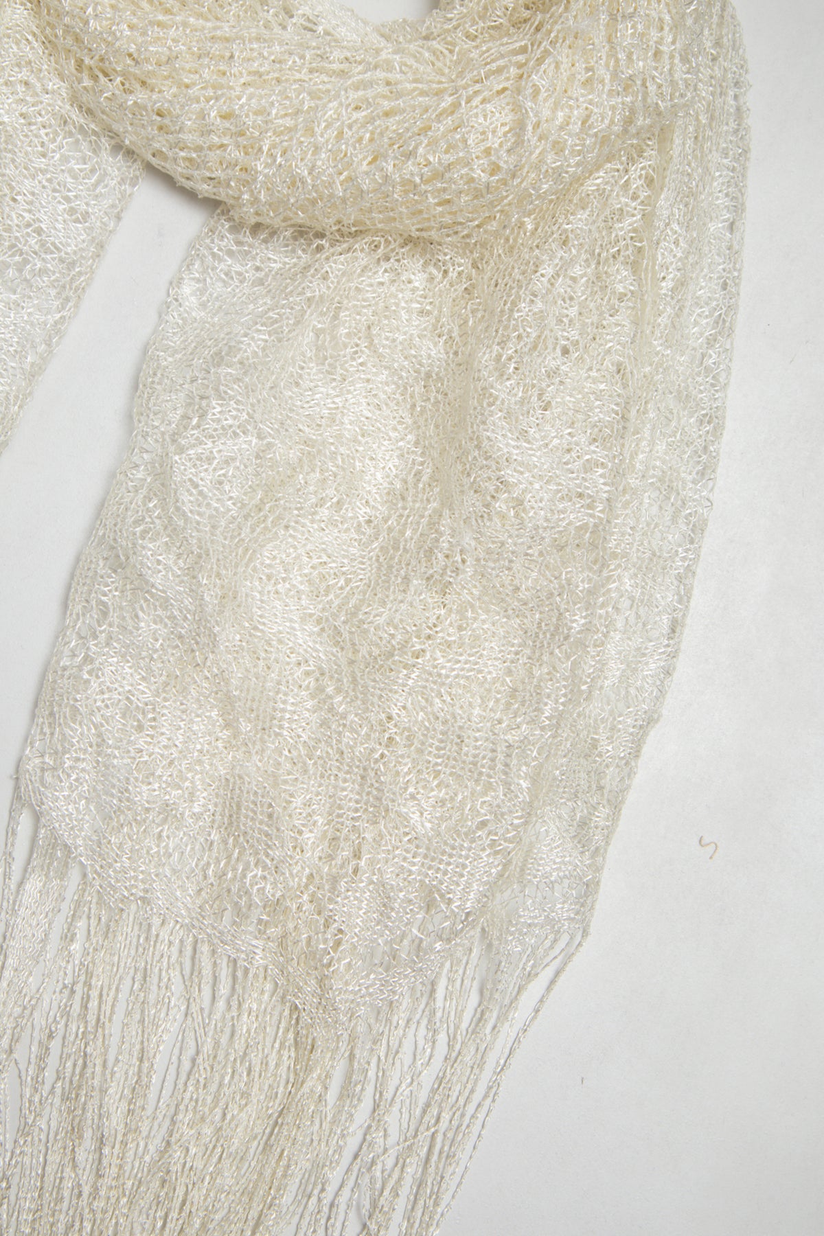 #164 Scarf White | c. 204 | Size