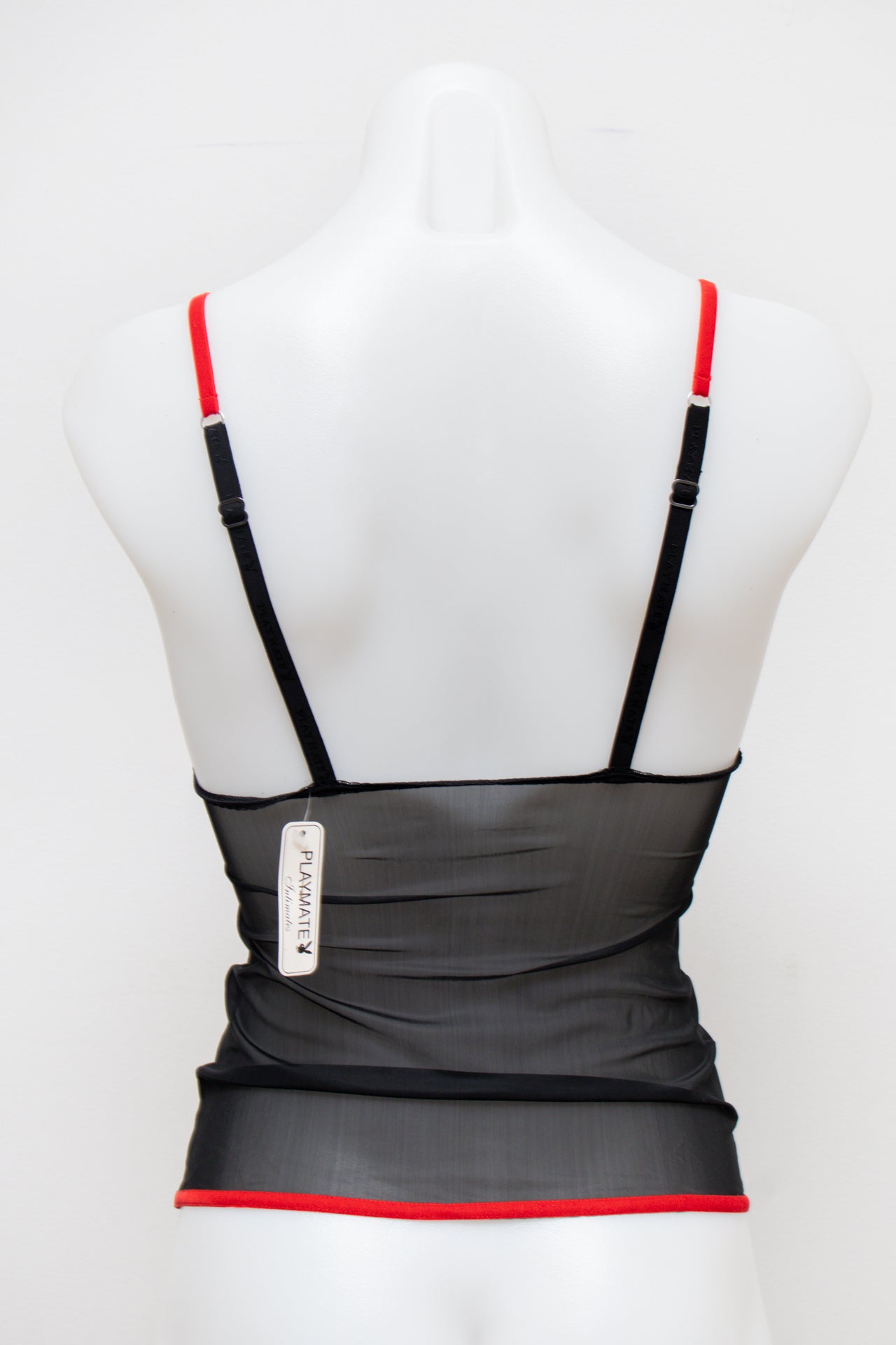 #01 Playmate Intimates Camisole Top Black | c. 185 | Size 6 / 8A