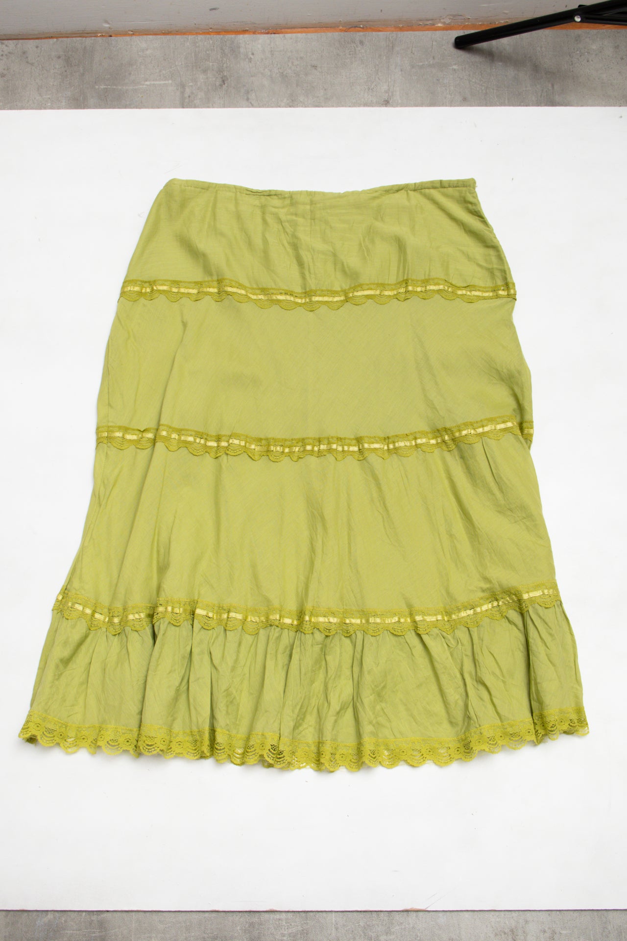 #174 Skirt Green | c. 197 | Size 16