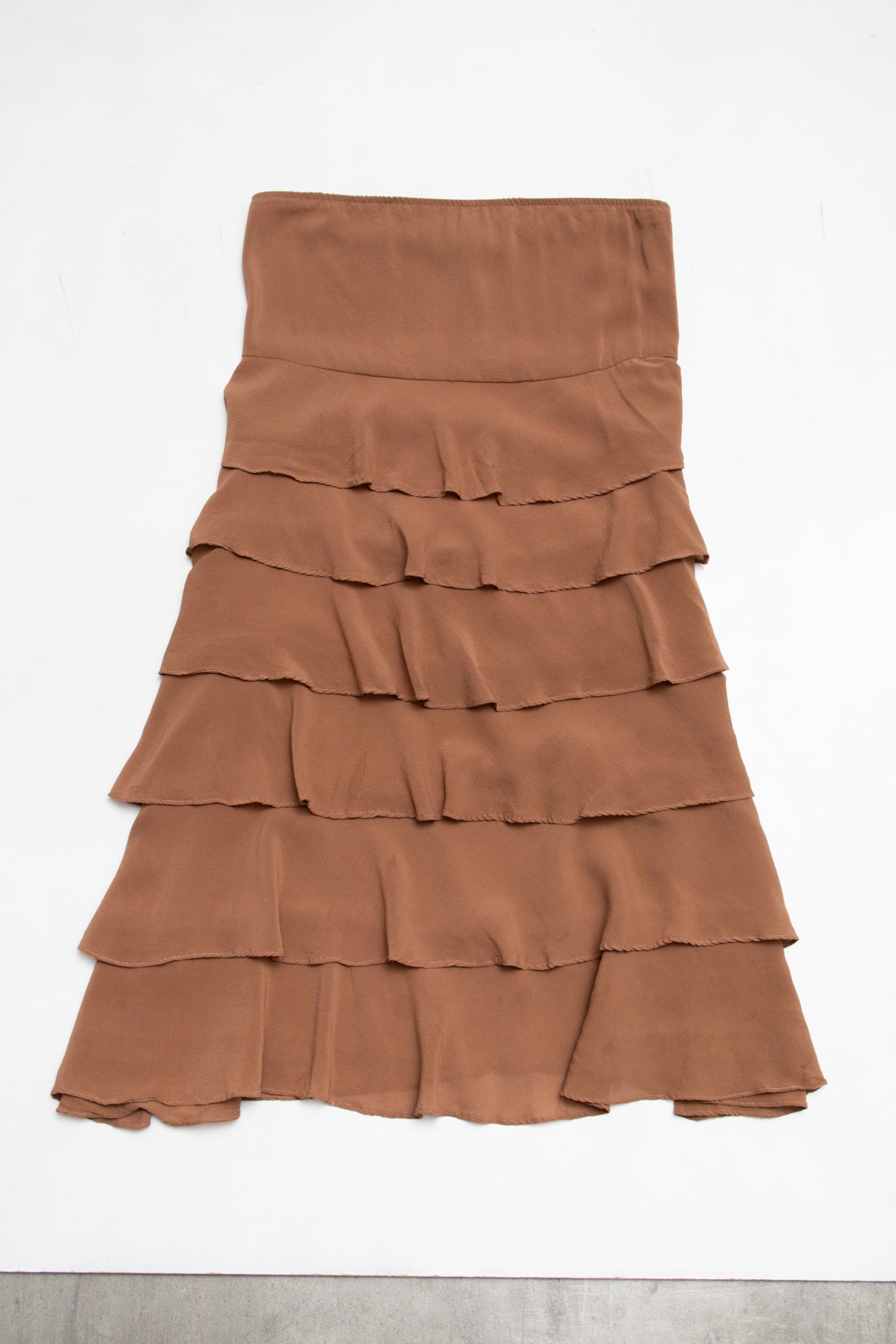 #120 Lollia Stensson Long Skirt Brown | c. 213 | Size 6