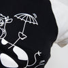 #91 Jennyfer T-shirt Black | c. 196 | Size 8