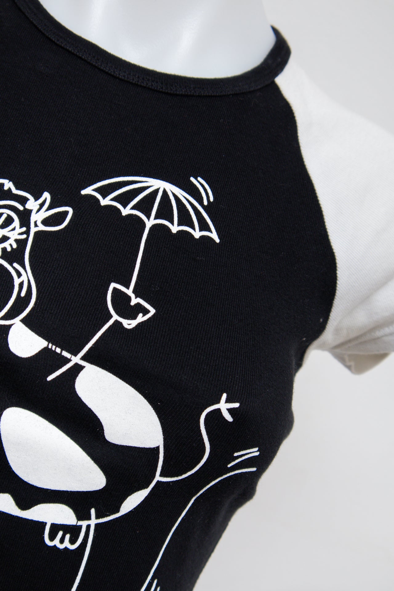 #91 Jennyfer T-shirt Black | c. 196 | Size 8