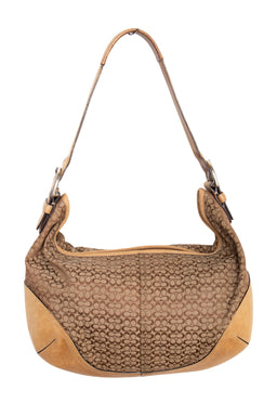 #213 Coach Shoulder Bag Brown | c. 194 | Size