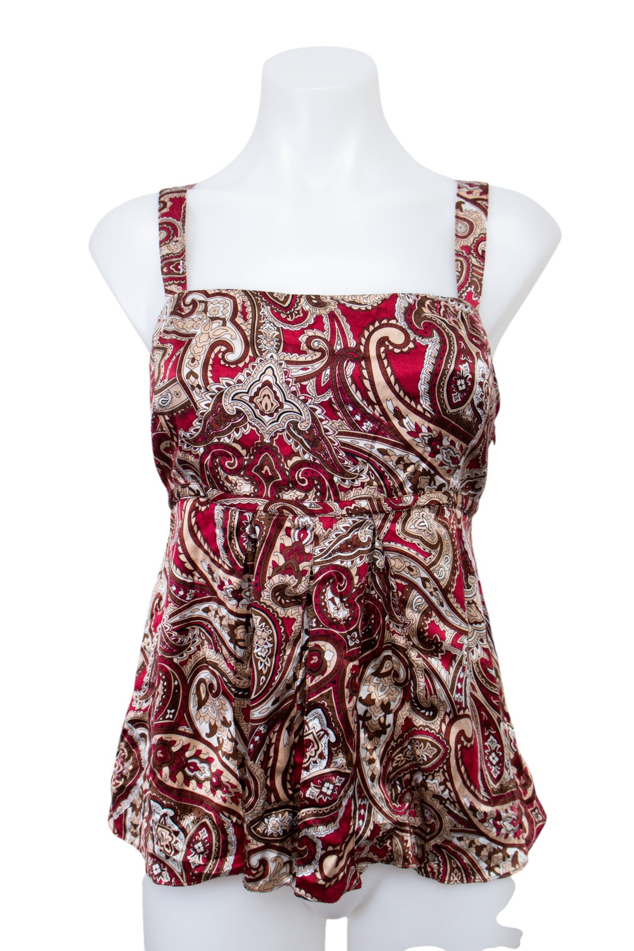#040 I.w.c International Concepts Petite Cami Top Red | c. 200 | Size 10