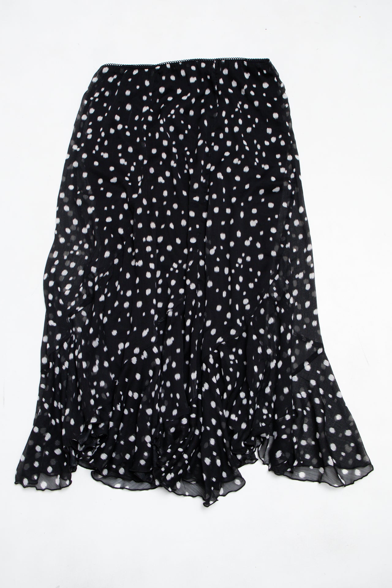 #167 Notations Skirt Black | c. 202 | Size 8