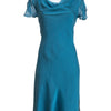 #165 S.l. Fashions Dress Blue | c. 205 | Size 12