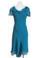 #165 S.l. Fashions Dress Blue | c. 205 | Size 12