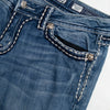 #113 Miss Me Capris Blue | c. 209 | Size 10