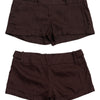 #168 Bebe Shorts Brown | c. 200 | Size 14
