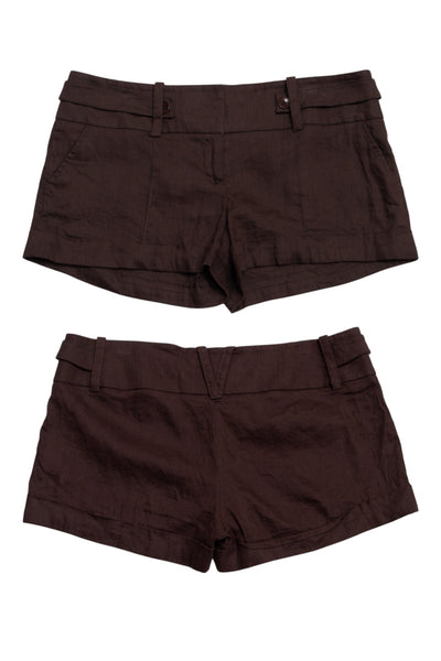 #168 Bebe Shorts Brown | c. 200 | Size 14