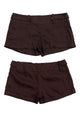 #168 Bebe Shorts Brown | c. 200 | Size 14
