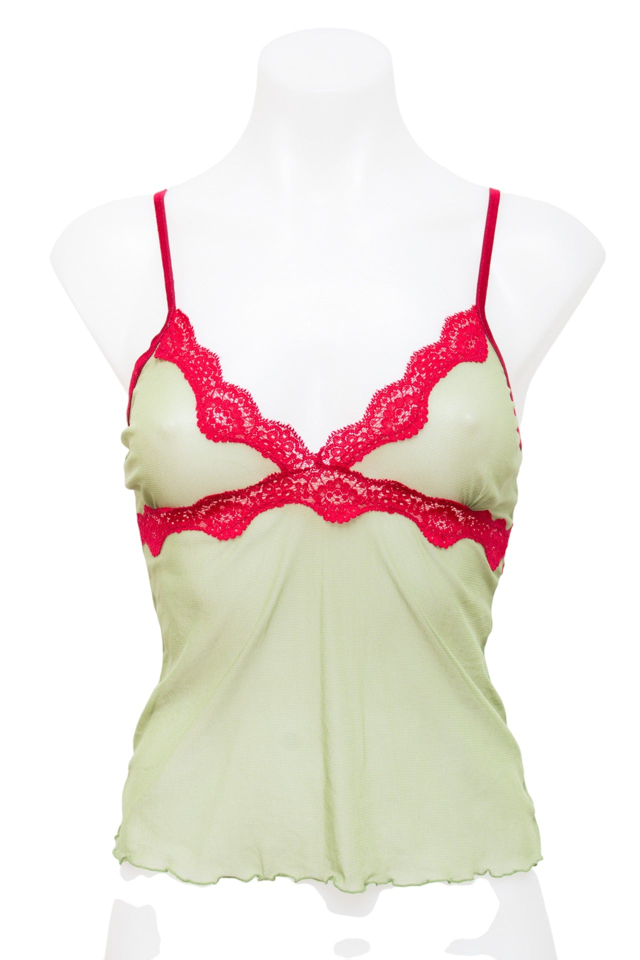 #06 Secret Treasures Cami Top Green | c. 196 | Size 8