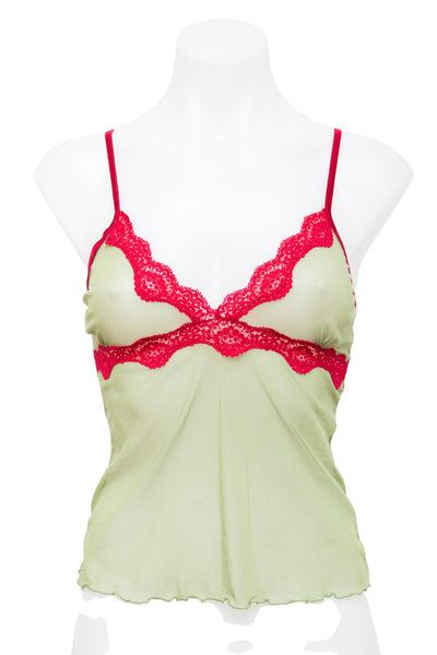 #06 Secret Treasures Cami Top Green | c. 196 | Size 8