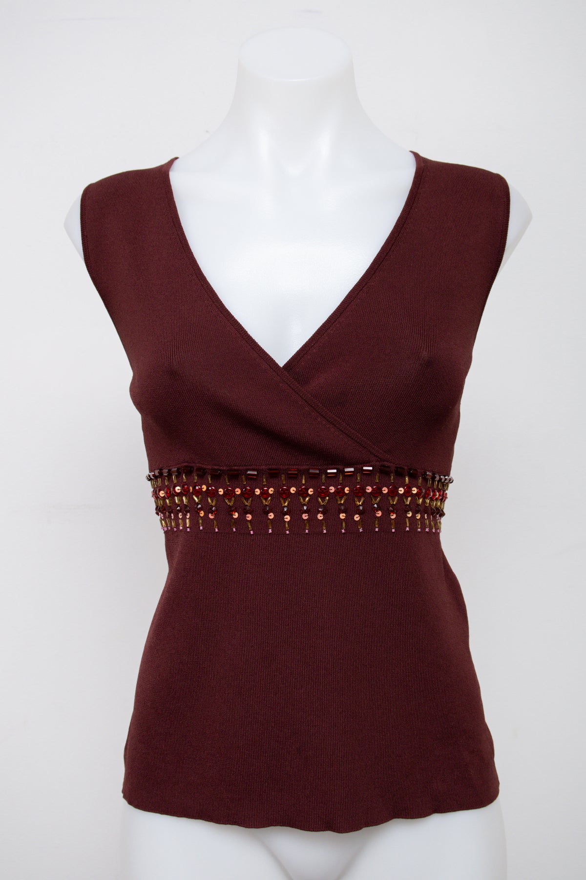 #019 Ann Taylor Loft Short Sleeve Red | c. 209 | Size 12