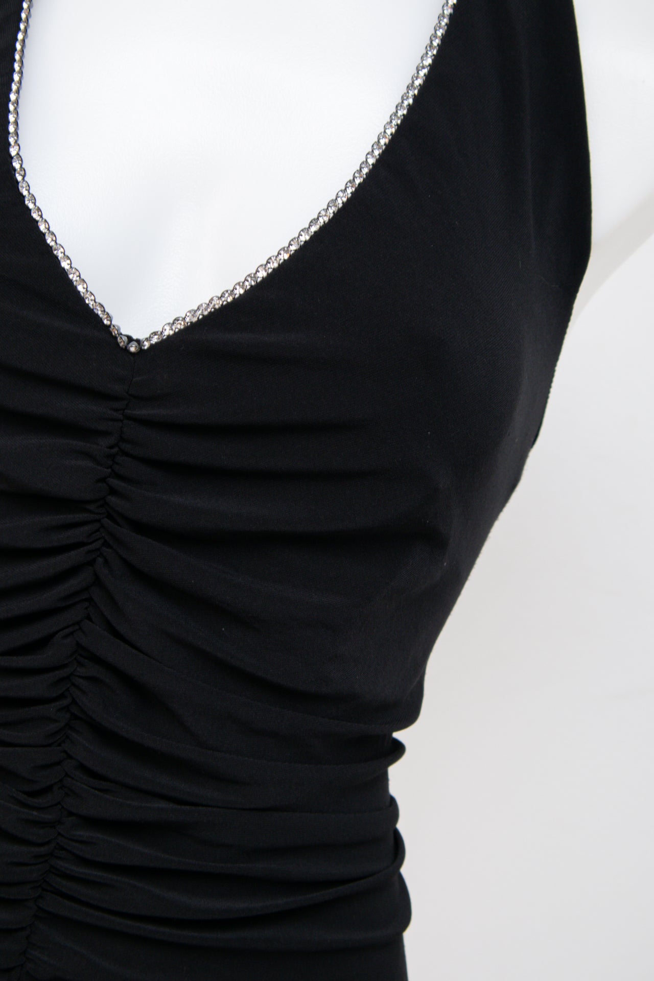#015 Mr K Halter Top Black | c. 202 | Size 10