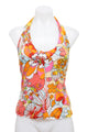 #018 Suzy Shier Halter Top Orange | c. 203 | Size 10