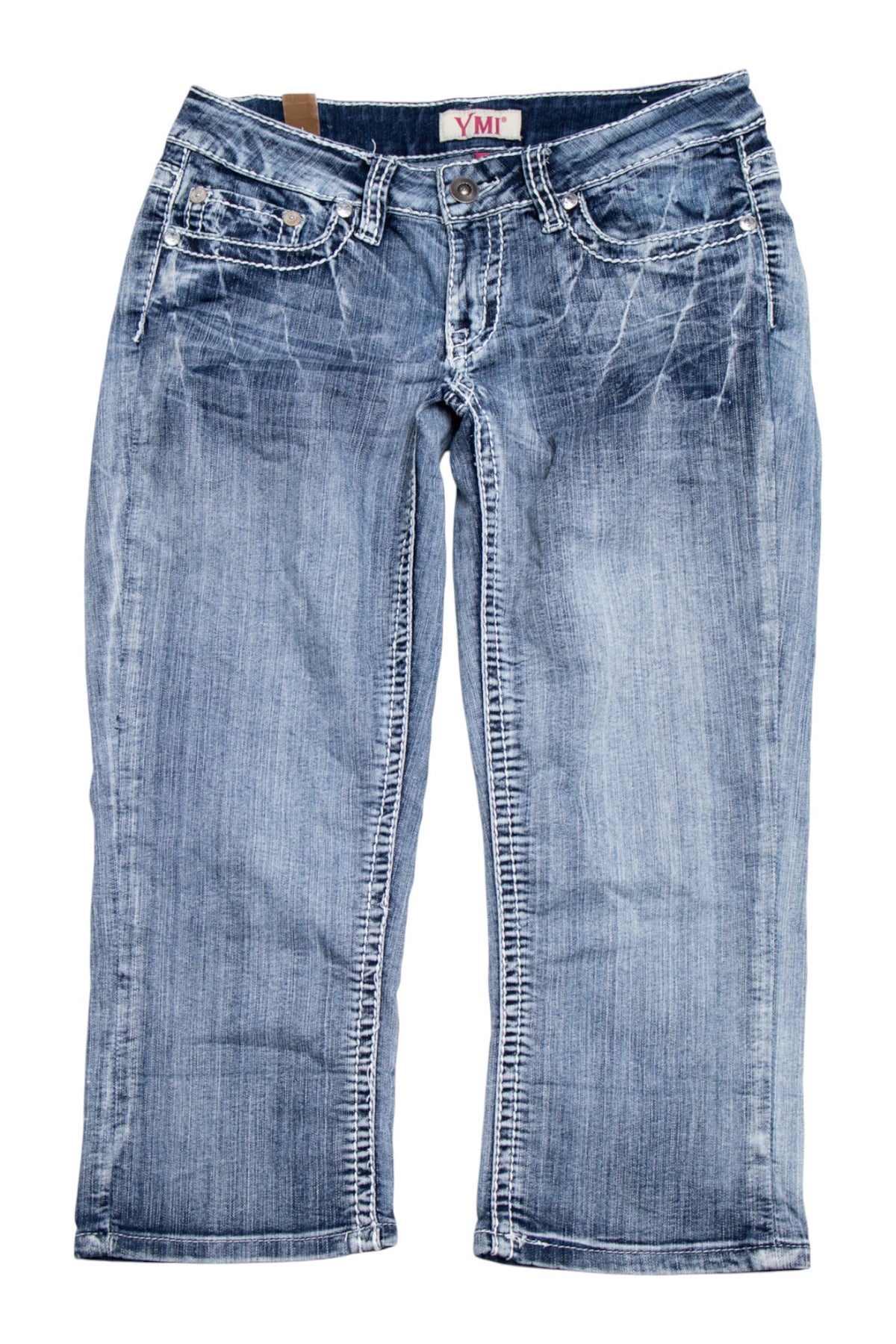 #082 Ymi Capris Blue | c. 209 | Size 6